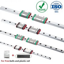 MGN7 MGN12 MGN15 MGN9 L 100 200 350 500 600 800mm 소형 선형 레일 슬라이드 베어링 가이드 캐리지 CNC 키트 3D 프린터, MGN7C
