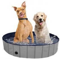 [써보니조트라] 애견 접이식 풀장 강아지 고양이 수영장 욕조 휴대용 물놀이 미니풀장, 스카이120
