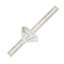 혁신적인 목공 눈금자 각도 다기능 삼각형 레벨 T 2 거품 측정 도구, Angle Ruler