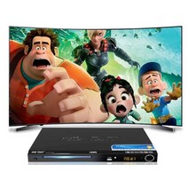 소형 미니 dvd 드라마 게임 디스크 영화 플레이어, 8코어 HD 버전디스크 4개 + HD 케이블