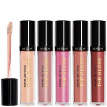 Revlon 레브론 립글로스 5종세트 슈퍼 러스트러스 5개 1팩 고광택 펄, 상품선택
