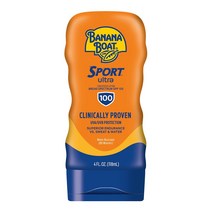바나나보트 울트라 스포츠 썬크림 로션 SPF100 (118ml) Banana Boat Ultra Sport Sunscreen Lotion SPF 100, 1개