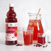 자연초 오미자청 900ml 오미자원액 오미자엑기스, 1개