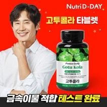 뉴트리디데이 병풀추출분말 고투콜라 타블렛 90정 (3개월분), 단품, 단품