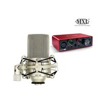 MXL 990 유투버마이크 스칼렛솔로(3세대) 인터페이스, 본품