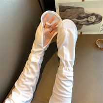 여름 손팔커버 팔토시 운전용 등산용 쿨토시 양쪽세트 2P x 2세트, 화이트+그레이, Free
