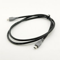 미니 USB 타입 B 수-마이크로 B 수 5 핀 변환기 OTG 어댑터 리드 데이터 케이블 1 개 20cm / 1M 3 피트, [01] Black, [01] 0.2 메터