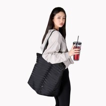에크레아 ZIP-UP 업 사이클링 쇼퍼백