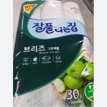 잘풀리는집 브리즈 그린애플 3겹 데코 화장지 25m, 30롤, 7팩