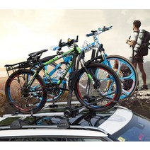 자전거캐리어 자전거거치대 차량용 승용차 SUV 지붕형, 06.승용고급문틀가로바B 1P