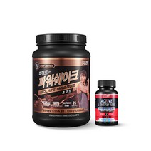 칼로바이 퍼펙트 파워쉐이크 아이솔레이트 김종국 유청 단백질 헬스 보충제 WPI 프로틴 파우더 초코맛 1kg+L아르기닌 2개월분, 1세트