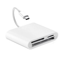 GOLDFOX USB-C SD 카드 리더기 3-in-1 SD TF/마이크로 SD CF 카드 리더기 USB C 메모리 카드 리더기 맥북 맥북 프로/에어 아이패드 프로 201