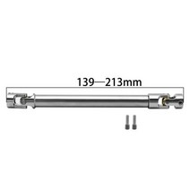 CNC 내부 스플라인 금속 드라이브 샤프트 1/10 RC 크롤러 SCX10 II Capra TRX4 TF2 D90 YK4082 용 범용 조인트 구동축168985, 1PCS 3