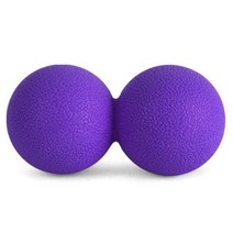 허브플러스 지압 땅콩 마사지볼 퍼플, 5개