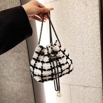 URB 니트조리 크로스백/ 블랙 발송