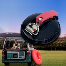 흡착판 흡착기 텐트 캠핑 차박용품 차량루프 자동차어닝 어닝 다용도 강력, 쿠팡위드유 본상품선택