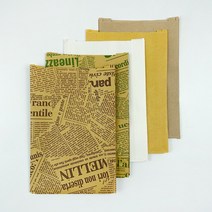 초화봉투 종이봉투 꽃 포장 자재 화분 포장 과일 배봉투, 갈색영문(2000개/1box)