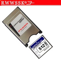 메모리 컴팩트 플래시 CF 카드 + PCMCIA 어댑터 128MB 256MB 1GB 2GB 4GB 8GB 메모리 공작 기계 메르세데스, 07 512MB with pcmcia