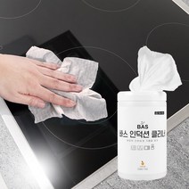BAS 인덕션 청소 클리너 사용하기 편한 티슈형 100매