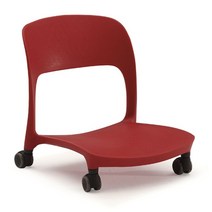 [일오삼유통] 듀오백 롤러좌식의자 허리고정의자 더나은핏체어 좌식 좌식의자 자세편한의자, 혹★ 코비아 좌식의자-로라형-레드, [좋아요]