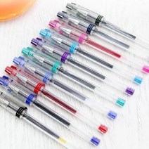 동아 파인테크 캡식 중성펜, 0.3mm-적색(13)