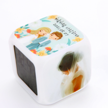 올데이 힘을주는 메시지 무드등시계(합격기원 수능선물 시험선물), D.문구or사진(3면)