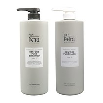 엔씨페트라 리스토어 퓨어 샴푸1000ml 리스토어 퓨어 마스크1000ml 선택옵션상품(세트상품X), 리스토어 퓨어 샴푸1000ml(단품), 1개