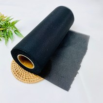 헤세드 자체제작) 20cm 롤 심지 테이프 (20yd), 블랙