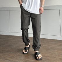 우모르 남녀공용 여름용 조거팬츠 아이스 쿨 바지