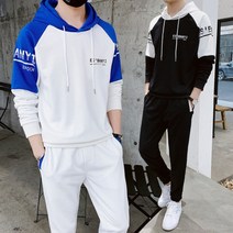 가바바 남성 트레이닝복세트 운동할 때 필수템 후드 트레이닝복세트 G30259