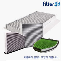 필터24 아우디 A6 올로드 4F.C6 06.5-11.8 에어컨필터 FCA04, 단품없음, 선택완료