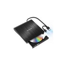 2023 신제품 DAILYLIVE 블랙 외장 DVD/CD 드라이브 DVD 레코 DVDR 플레이어 USB 3.0&TypeC 겸용 내장 케이블 Window/Linux/Mac OS 지원 읽기&쓰기 오류 교정 일본어 취급 설명서 포함