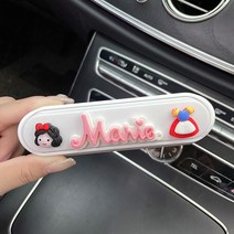 자동차 임시주차번호판 캐릭터 차량용 이동전화번호판 아이디어 개인별 이동수단 숨기기여자, 색깔6