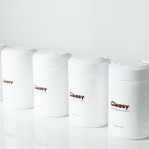 퓨어네이처 Cleasy 클리지 세정살균 청소용물티슈 180매입, 4통(1통/180매입)