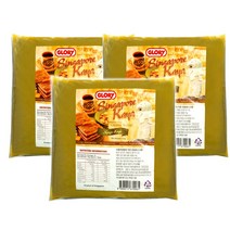 CAFE FRUIT 싱가포르 프리미엄 카야잼 코코넛 그린 1KG, 3개