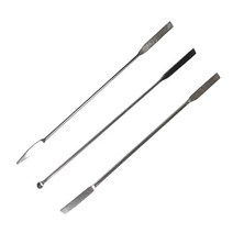 스테인레스 스파츄라(Stainless Spatula) 과학 실험도구, 30cm-노 모양