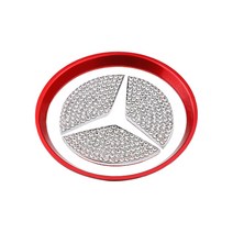 벤츠 핸들 엠블럼 몰딩 A B C E CLA CLS GLA 클래스, 02. 몰딩형, 01. 레드