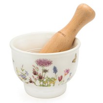 골든벨 미지정 야생화 도자기 절구통, 단일옵션