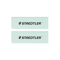 스테들러 슬라이딩 지우개 리필 파스텔 525RPS, 2개, 민트그린