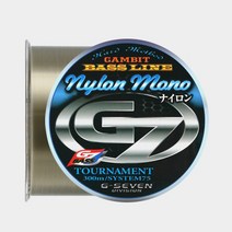 [G7] 지세븐 G7 토너먼트 나일론 300m 배스 낚시줄