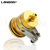 CNC 바이크 오토바이 액세서리 브레이크 클러치 실린더 탱크 유체 저수지 오일 컵 야마하 XSR700 SR400 SCR950 트레이서 900, [06] Gold, [06] Gold