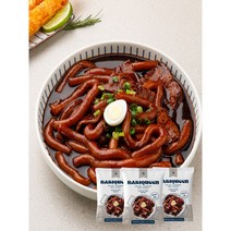 라비퀸 매운짜장맛 츄잇 떡볶이 3세트(총 6인분), 1개