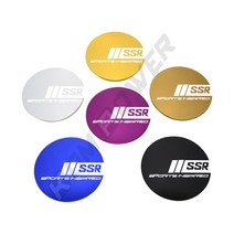 휠 용품 알루미늄 합금 62MM 센터 캡 레이 림 허브 4 개 CE28 TE37 ZE40 VOLK 휠 커버, 06 SSR_06 4PCS GOLD
