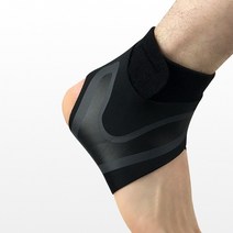 도매창고 스포츠 발목보호대 발목 밴드 발목보호벨트 아대 관절 레이싱 런닝 등산 운동, 발목보호대-2개입, 블랙