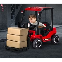 어린이 전동 무선 지게차 장난감 저소음, 12V+7A, 추가안함, 옐로우
