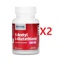 자로우 S-아세틸 L-글루타치온 100mg 60정 2개