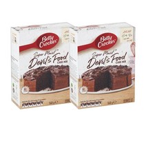 베티크로커 데블스 푸드 케이크 케이크 믹스 540g Betty Crocker Devils Food Cake Cake Mix, 2팩