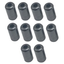 10Pcs 탄성 끈 Clasps 금속 캡슐 잠금 버클 끝이 넥타이 끈 Tieless 탄성 게으른 신발 끈 액세서리