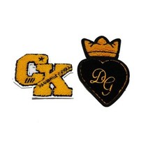 영화사 보푸라기 핸들 자수 잔디 와펜 리폼 패치