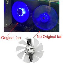 CPU쿨러 공냉식쿨러 2pcs 95mm cf1015h12d dc12v eth 쿨러 팬 사파이어 니트로 rx480 8g rx 470 4g gddr5 rx570 4g8g d5 8g, 2pcs 주도